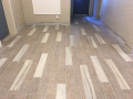 Apartment Lobby Makeover In Sea Isle floor after 5