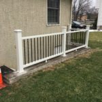 exterior railing upgrade